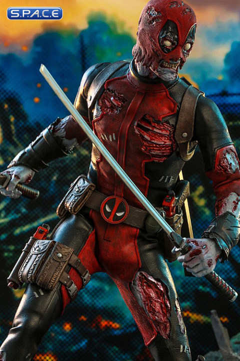 1/6 Scale Zombie Deadpool Comic Masterpiece CMS06 (Marvel Zombies)