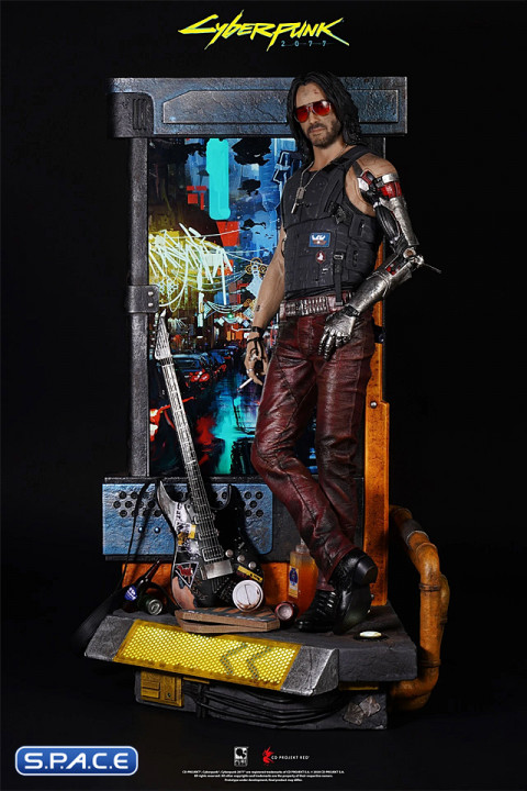 Johnny Silverhand Deluxe Statue (Cyberpunk 2077)