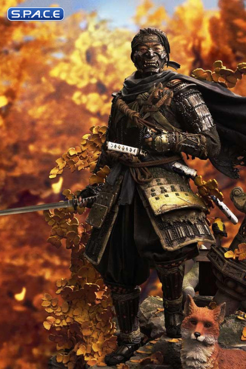 1/4 Scale Jin Sakai Ghost Armor Ultimate Premium Masterline Statue (Ghost of Tsushima)