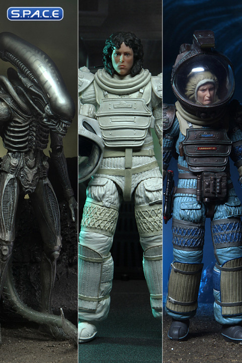 3er Komplettsatz: Alien 40th Anniversary Serie 4 (Alien)