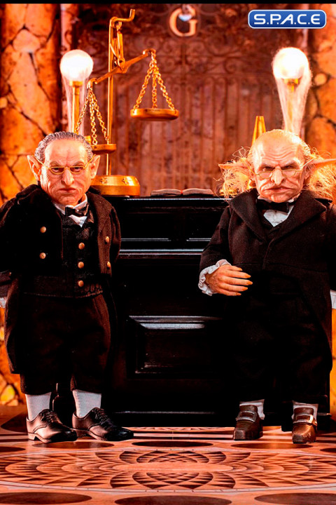 1/6 Scale Gringotts Head Goblin & Griphook 2-Pack (Harry Potter)