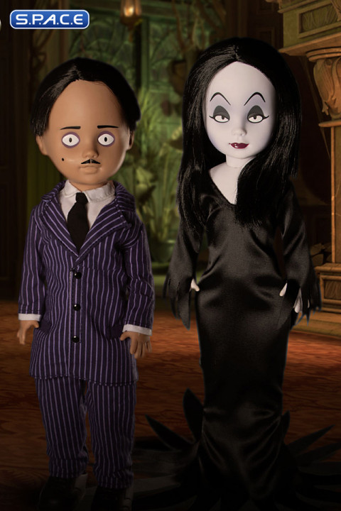 Gomez & Morticia Living Dead Doll Set (The Addams Family)