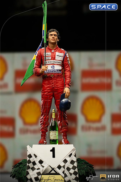 Amazon.co.jp: Ayrton Senna Bust & Figure GK Set Ayrton Senna