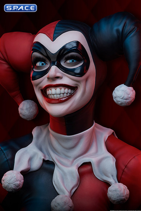 1:1 Harley Quinn Life-Size Bust (DC Comics)