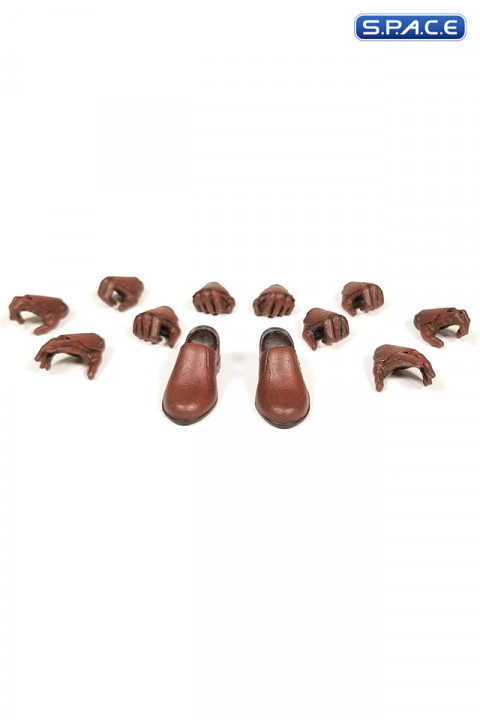 Brown Leather Hands and Feet Set (Legions)