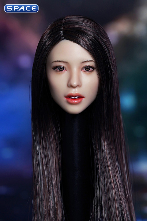 1/6 Scale Nanami Head Sculpt (long brown hair)
