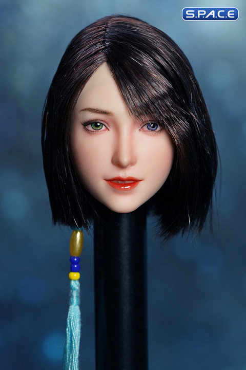 1/6 Scale Christin Head Sculpt (short dark brown hair)