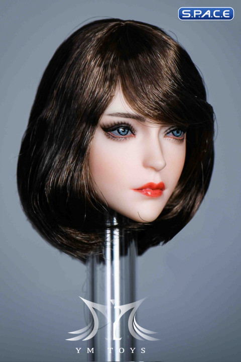 1/6 Scale Alina Head Sculpt (short brown hair)