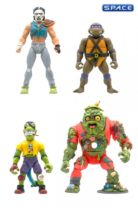 Complete Set of 4: Ultimates Wave 4 (Teenage Mutant Ninja Turtles)