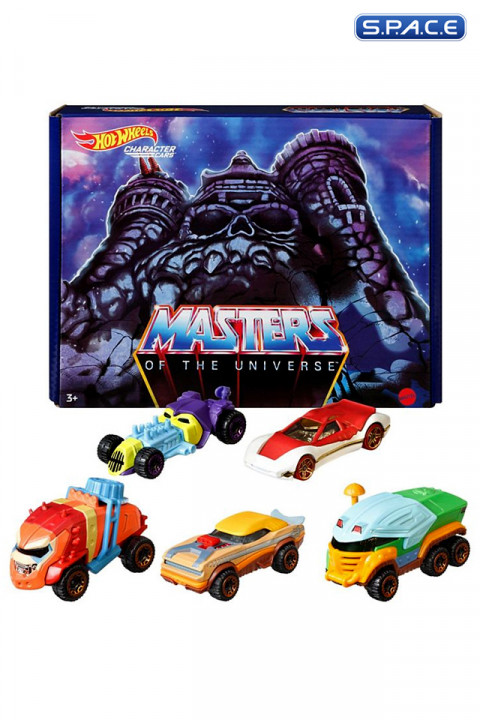 MOTU Hot Wheels Character Cars 5-Pack (Masters of the Universe)