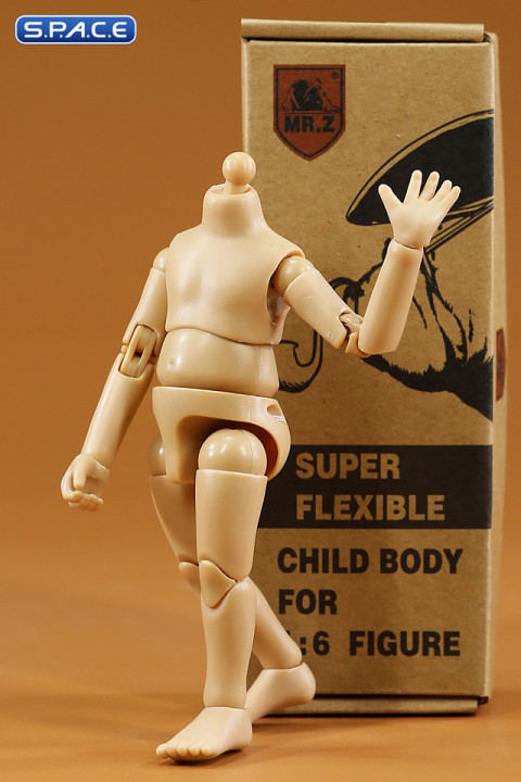 1/6 Scale super-flexible Child Body