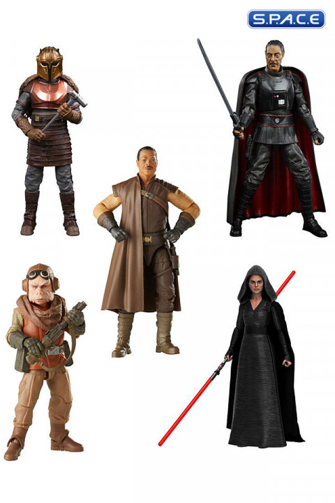 Set of 5: The Black Series 2021 Wave 1 (Star Wars)