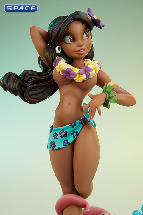 Island Girl Club Coconut Collection Statue