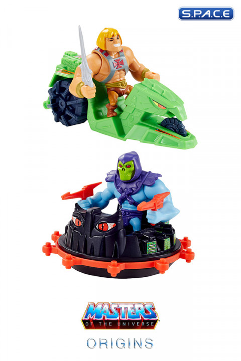 Eternia Minis - Ground Ripper and Roton 2er Case (MOTU Origins)