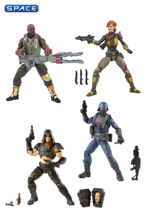 4er Satz: G.I. Joe Classified Series 2021 Wave 1 (G.I. Joe)