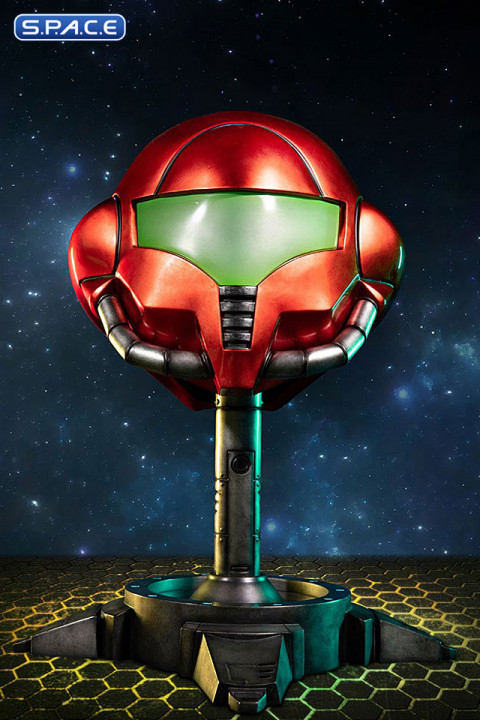 Samus Helmet Statue (Metroid Prime)