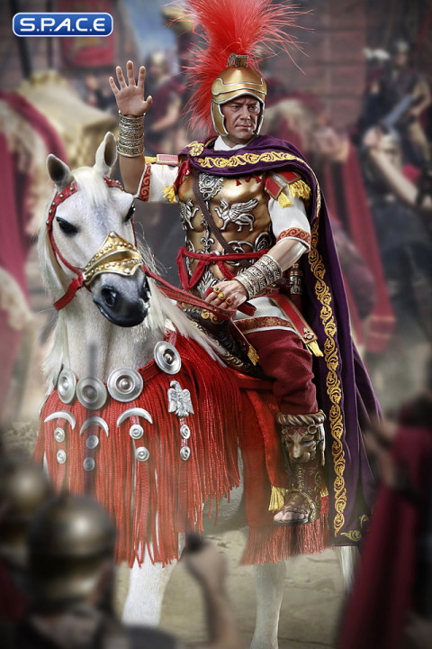 1/6 Scale Julius Caesar with War Horse