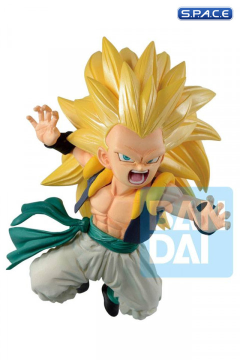 Super Saiyan 3 Gotenks Rising Fighters PVC Statue - Ichibansho Series (Dragon Ball Super)