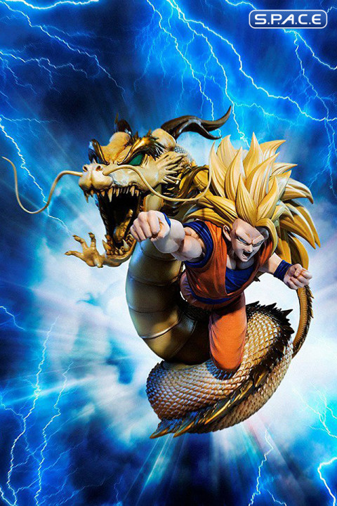 FiguartsZERO Super Saiyan 3 Son Goku PVC Statue (Dragon Ball Z: Wrath of the Dragon)