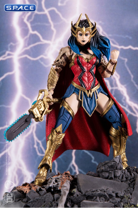 Wonder Woman from Dark Nights: Death Metal BAF (DC Multiverse)