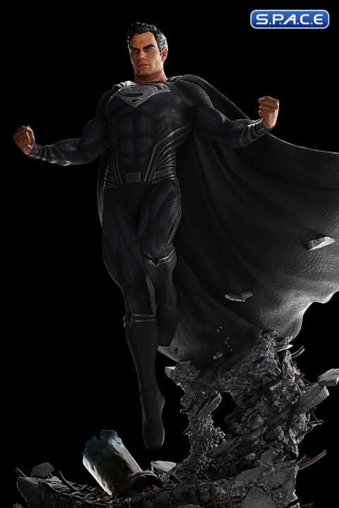 1/4 Scale Black Suit Superman Statue (Zack Snyders Justice League)
