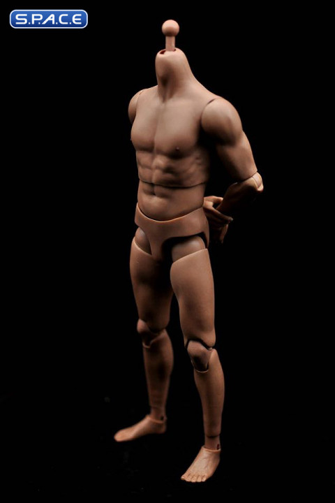 1/6 Scale Male Narrow Shoulders Muscle Body