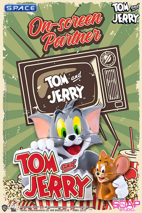 Tom and Jerry On-Screen Partner Bust (Tom and Jerry)