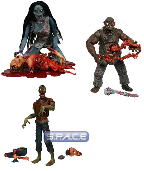 Set of 3 : Attack of the Living Dead (Color Strain Phase II)