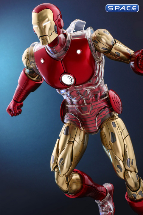 1/6 Scale Iron Man The Origins Collection Comic Masterpiece CMS07D37 Diecast Series (Marvel)