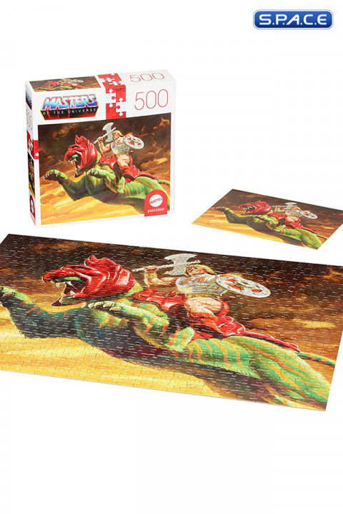 He-Man & Battle Cat 500 pcs. Puzzle (Masters of the Universe)