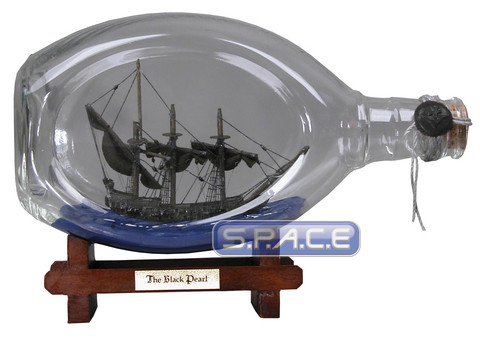 Black Pearl Ship in a Bottle (Pirates of the Caribbean - Curse of the Black Pearl)