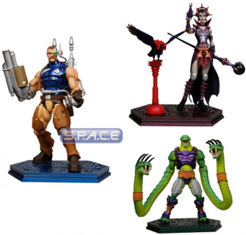 3er Komplettsatz: MOTU 6 Mini-Statues Series 5