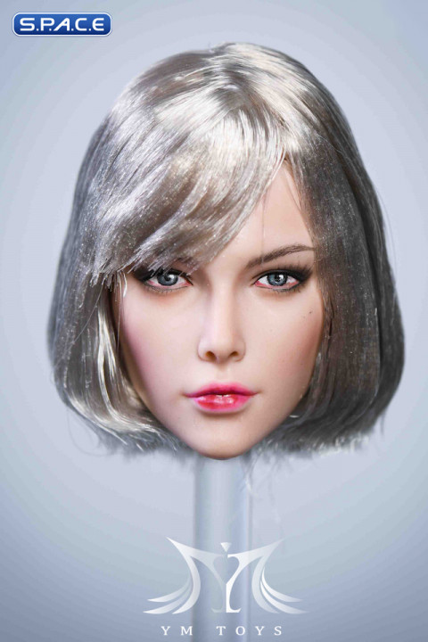 1/6 Scale Valerie Head Sculpt (short silver Hair)