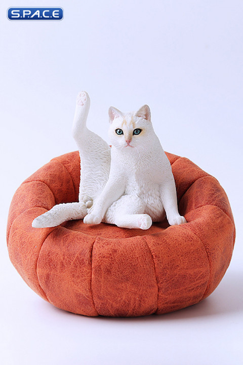 1/6 Scale lazy Cat (white)