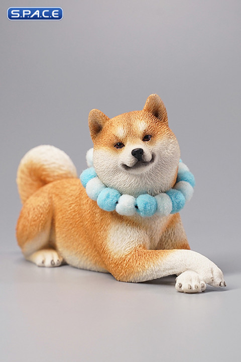 1/6 Scale lying Shiba Inu (red)