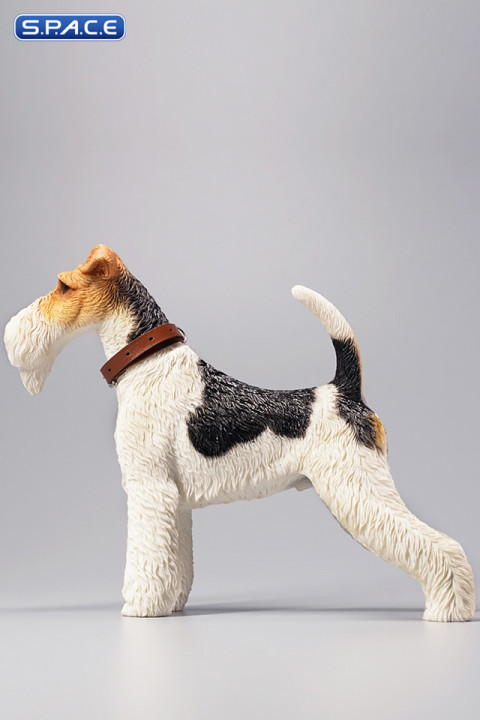 1/6 Scale Foxterrier (white/black)