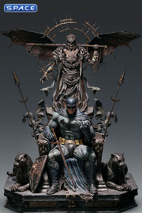 1/4 Scale Batman on Throne Statue - Premium Version (DC Comics)