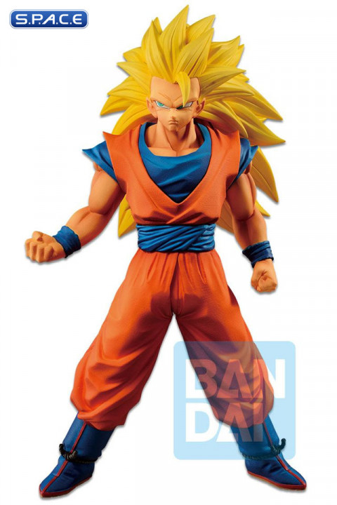 Super Saiyan 3 Son Goku vs. Omnibus Masterlise PVC Statue - Ichibansho Series (Dragon Ball Super)