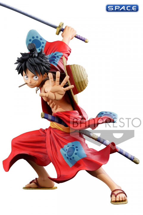 Monkey D. Luffy Two Dimensions Version Super Master Stars Piece PVC Statue - Banpresto World Figure Colosseum Vol. 3 (One Piece)