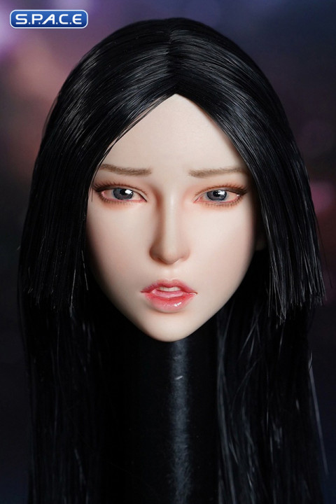 1/6 Scale Regina Head Sculpt (black hair)