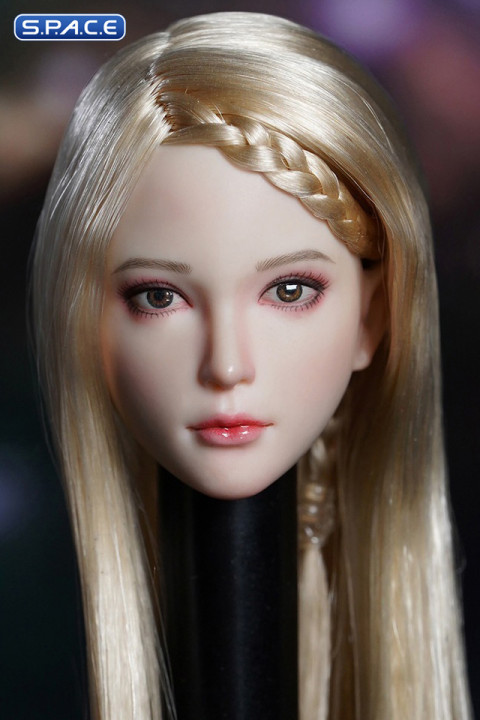 1/6 Scale Mel Head Sculpt (long blonde hair)