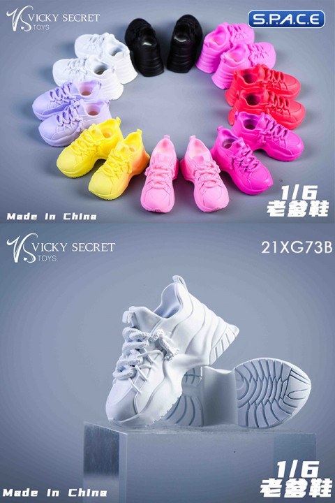 1/6 Scale female Sneaker (white)