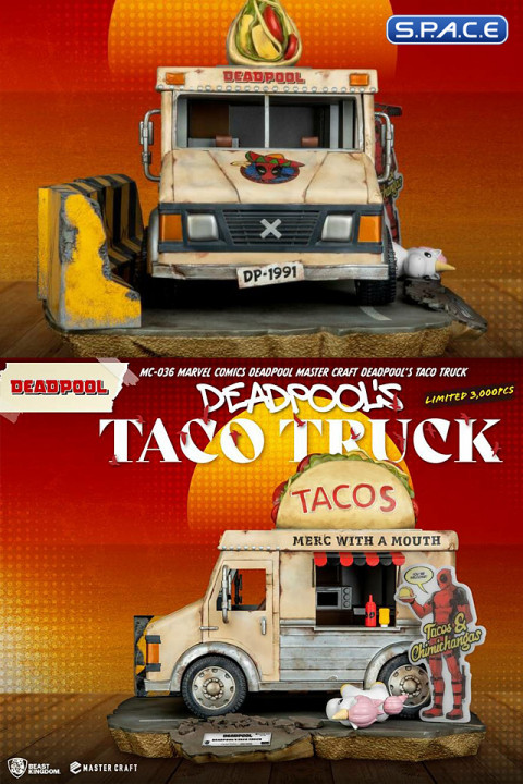 Deadpools Taco Truck Master Craft Statue (Marvel)