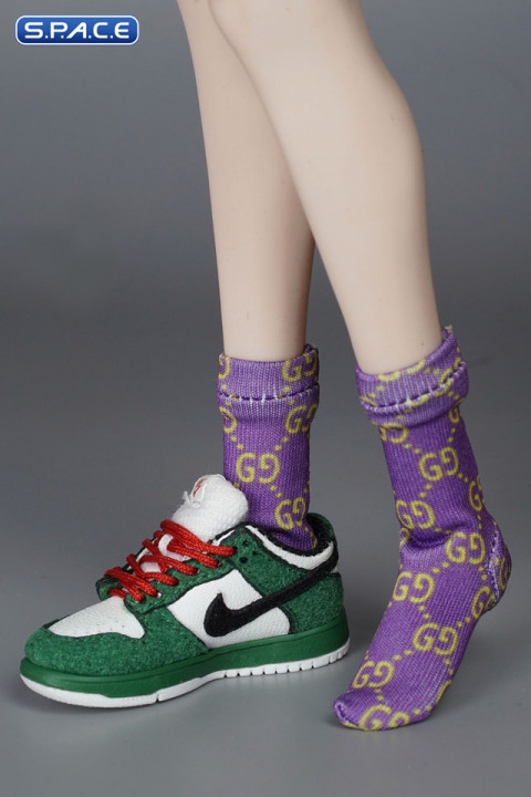 1/6 Scale Socks (purple)