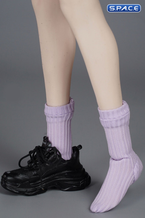 1/6 Scale Socks (lavender)