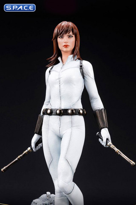 1/10 Scale Black Widow White Costume ARTFX Premier Statue (Marvel)