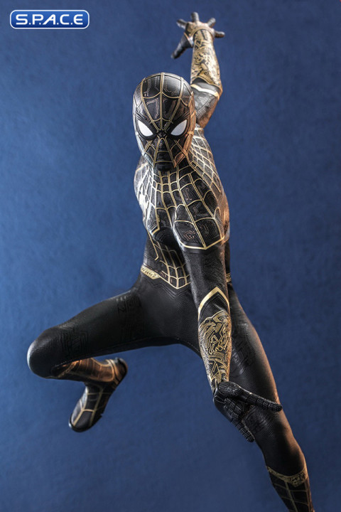 1/6 Scale Spider-Man Black & Gold Suit Movie Masterpiece MMS604 (Spider-Man: No Way Home)