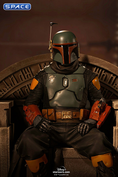 1/10 Scale Boba Fett on Throne Deluxe Art Scale Statue (The Mandalorian)