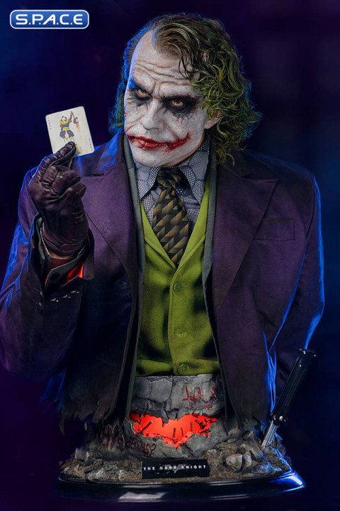 1:1 The Joker Life-Size Bust (Batman - The Dark Knight)