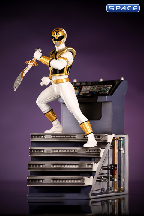 1/10 Scale White Ranger BDS Art Scale Statue (Power Rangers)